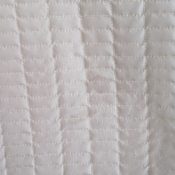 Norm Thompson Beige Quilted Fall Jacket Petite Small Coat - Picture 9 of 10